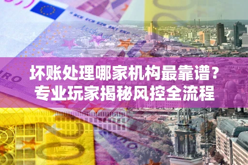 济南坏账处理哪家机构最靠谱？专业玩家揭秘风控全流程