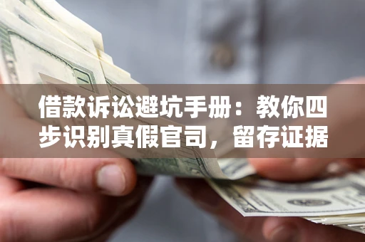 济南借款诉讼避坑手册：教你四步识别真假官司，留存证据不踩雷