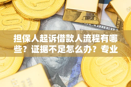 济南担保人起诉借款人流程有哪些？证据不足怎么办？专业律师解答