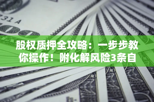 济南股权质押全攻略：一步步教你操作！附化解风险3条自救法则