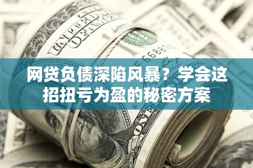 济南网贷负债深陷风暴？学会这招扭亏为盈的秘密方案
